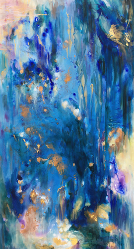 abstract painting by artist Bettina Madini