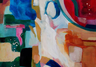 colorful abstract painting #art