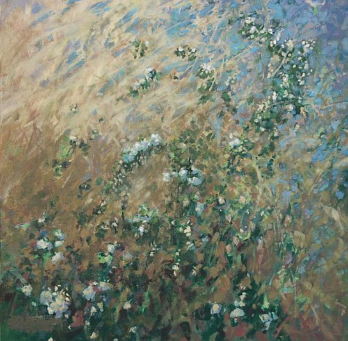 oil painting of summer flowers #floralart 