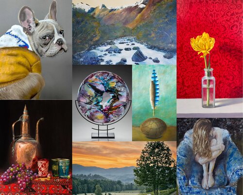 2025 featured artist collage