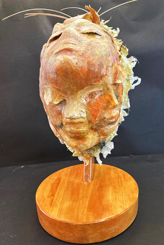 mixed media mask