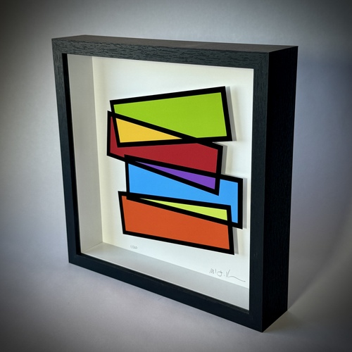 colorful giclee print abstract art