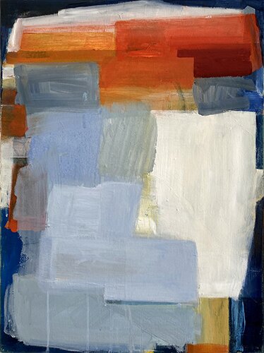 colorful abstract oil painting