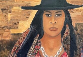 portrait of an indigenous woman