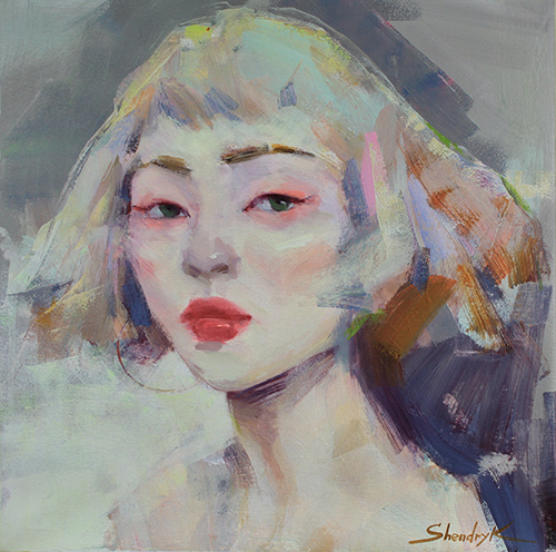 stunning portrait of an Asian woman