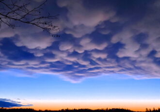 fine art landscape photo of a stormy sky