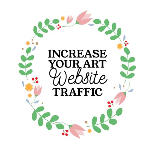 increase traffic to your art website
