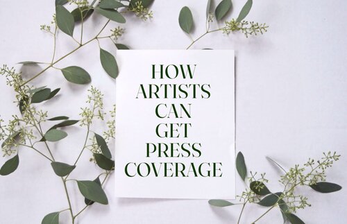 how artists can get press