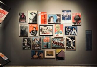 photo of an art collection