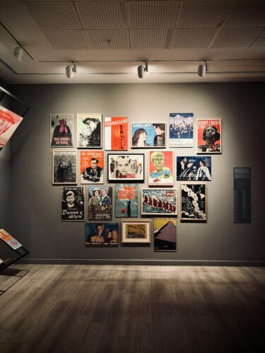 photo of an art collection