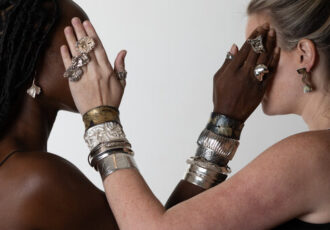 collection of handmae jewelry by Jo Ann Graham