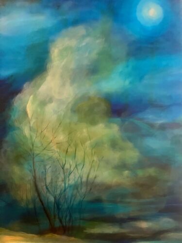 dreamlike acrylic painting by Barbara L. Chapman