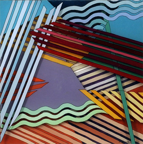 contemporary abstract colorful artwork