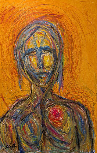 figurative drawing by Greg Johnson