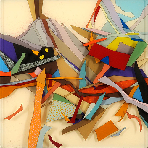colorful contemporary abstract design