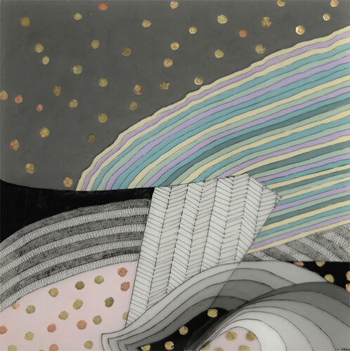 softly layered abstract design