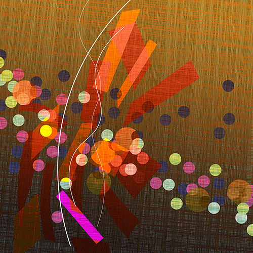 digital art derived from music structure