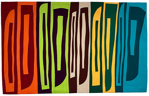 abstract design quilt