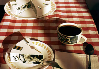 whimsical photo pun on slice of time