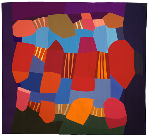 abstract fiber art 