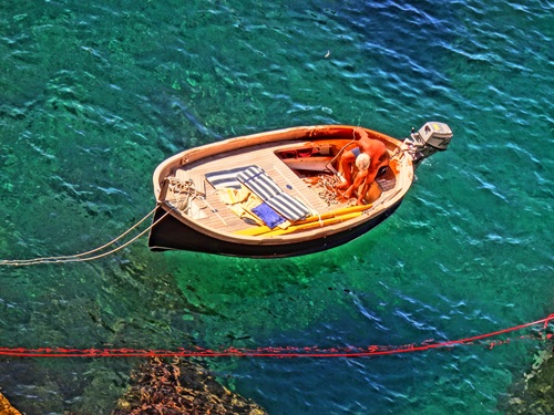 photo of a boat on the water