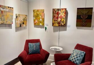 Gallery shot at UpMarket Gallery in NC