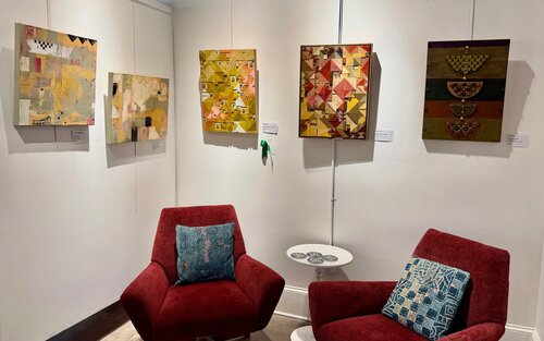 Gallery shot at UpMarket Gallery in NC