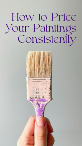 how to price paintings consistently